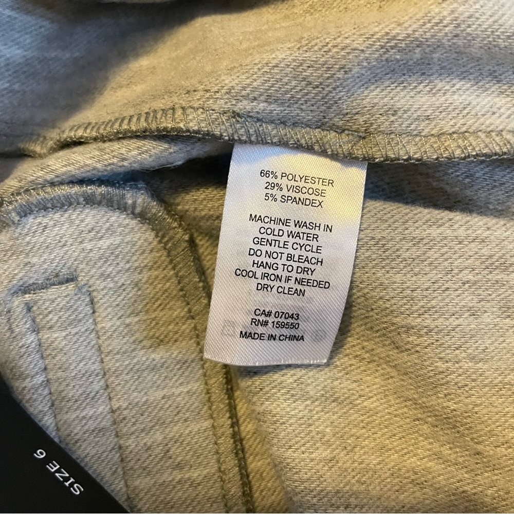 Rachel Zoe Gray Striped Women’s Pants - Picture 5 of 9